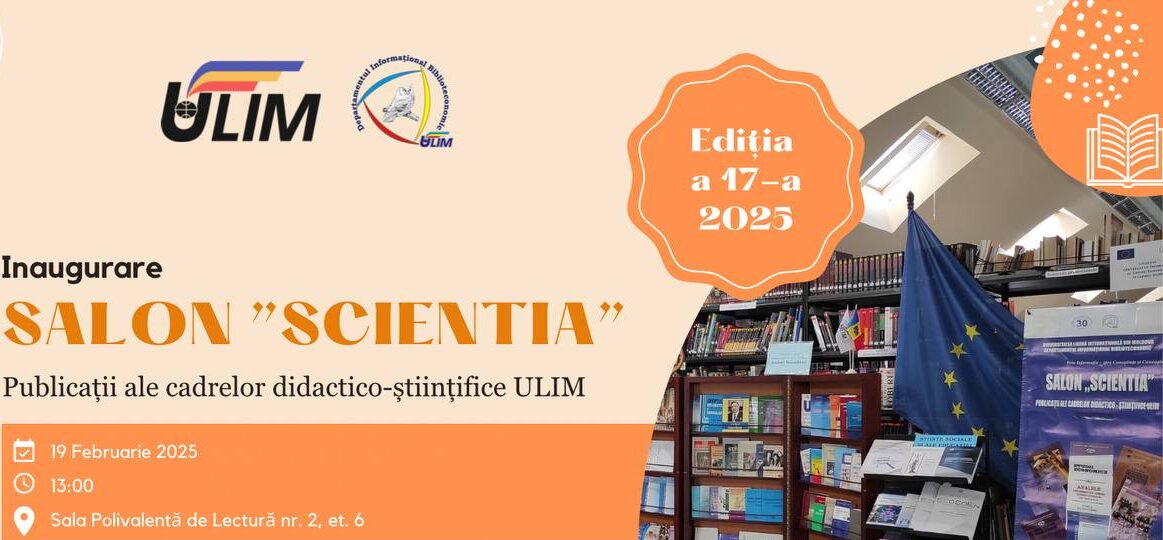 Inaugurarea Salonului «Scientia» , editia a 17-a, 2025
